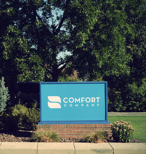 Comfort Company Sign