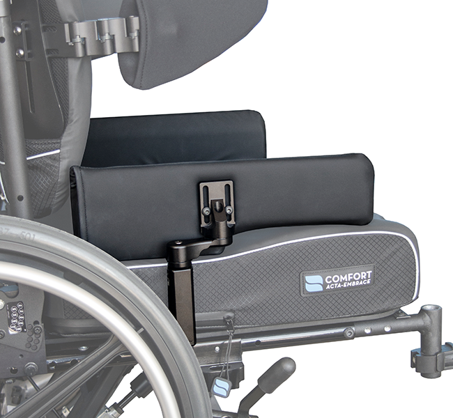 The Comfort Company Single Lateral Pad for Wheelchair With Comfort-Tek Cover