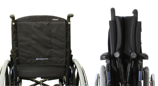 Adjustable Tension General Use Wheelchair Back Cushion - Welcome